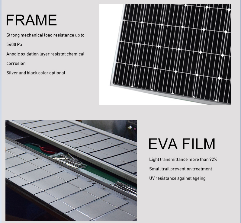 Solar Panel 300 W Solar Panel Solar Kit Off Grid Solar Water Heaters