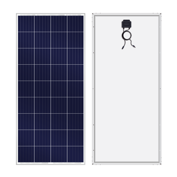 Framed 200W 18V poly solar panel